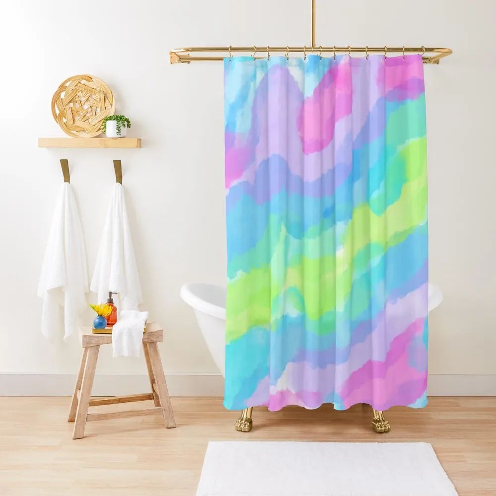 Lovely Colorful Watercolor Clouds Shower Curtain For Bathroom Waterproof Fabric Bathroom Curtain
Lovely Colorful Watercolor Clouds Shower Curtain For Bathroom Waterproof Fabric Bathroom Curtain