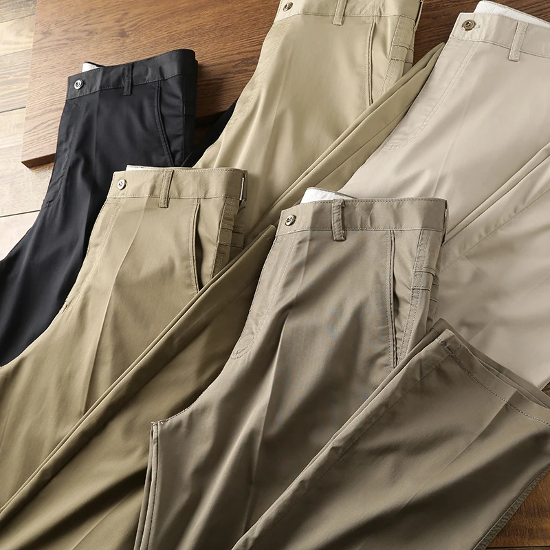 Мягкие и удобные мужские повседневные брюки из эластичного атласа, модные городские длинные брюки для весны и лета
Мягкие и удобные мужские повседневные брюки из эластичного атласа, модные городские длинные брюки для весны и лета