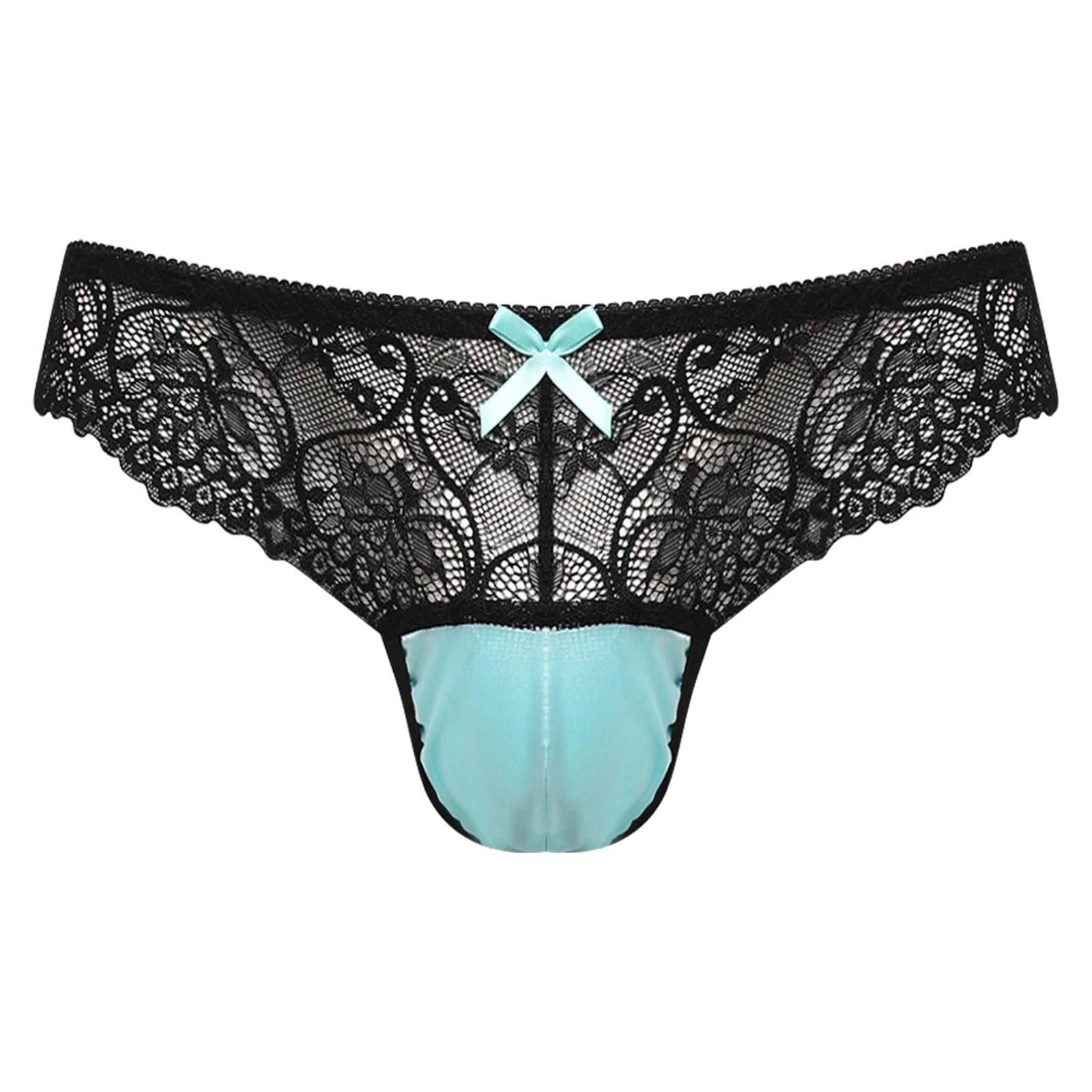 Mens Sissy Briefs Low Rise Underwear Underpants Lace Bottoms Satin Pouch See Through Floral Lace Panties for Lingerie Nightwear
Mens Sissy Briefs Low Rise Underwear Underpants Lace Bottoms Satin Pouch See Through Floral Lace Panties for Lingerie Nightwear
