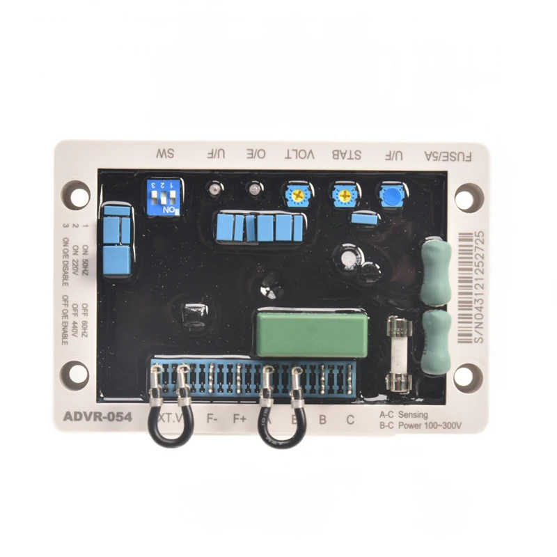 Genuine ADVR-054 AVR Replace For KUTAI Self Excited 5Amp Automatic Voltage Regulator With High Cooling Efficiency
Genuine ADVR-054 AVR Replace For KUTAI Self Excited 5Amp Automatic Voltage Regulator With High Cooling Efficiency