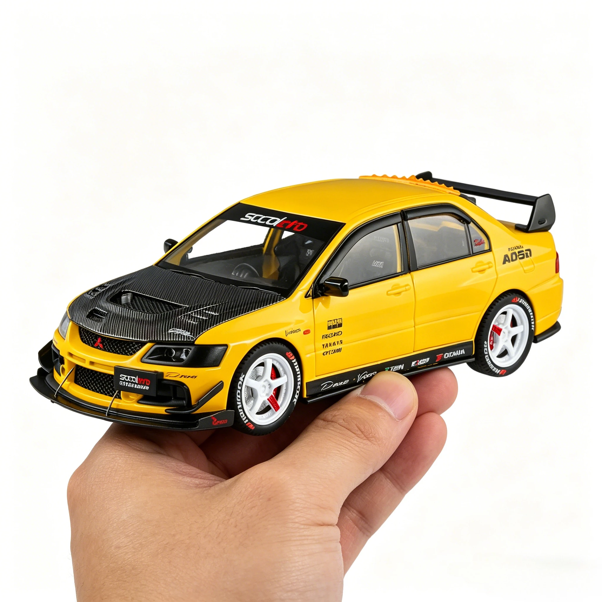 1:24 EVO9 Model Car Alloy Diecast Toys 6 Doors Opened Miniature Vehicles with Light Sound Car Toy Collectible Item
1:24 EVO9 Model Car Alloy Diecast Toys 6 Doors Opened Miniature Vehicles with Light Sound Car Toy Collectible Item