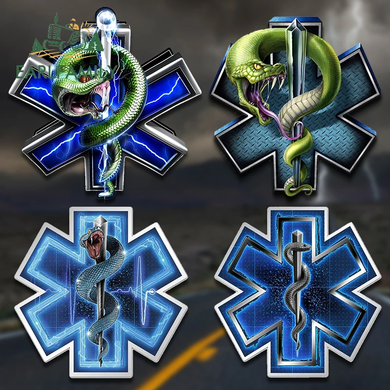 EARLFAMILY 13cm Decal for EMS Fire Rescue Medical Star Of Life Car Stickers DIY Occlusion Scratch Windows Funny Car Decoration
EARLFAMILY 13cm Decal for EMS Fire Rescue Medical Star Of Life Car Stickers DIY Occlusion Scratch Windows Funny Car Decoration