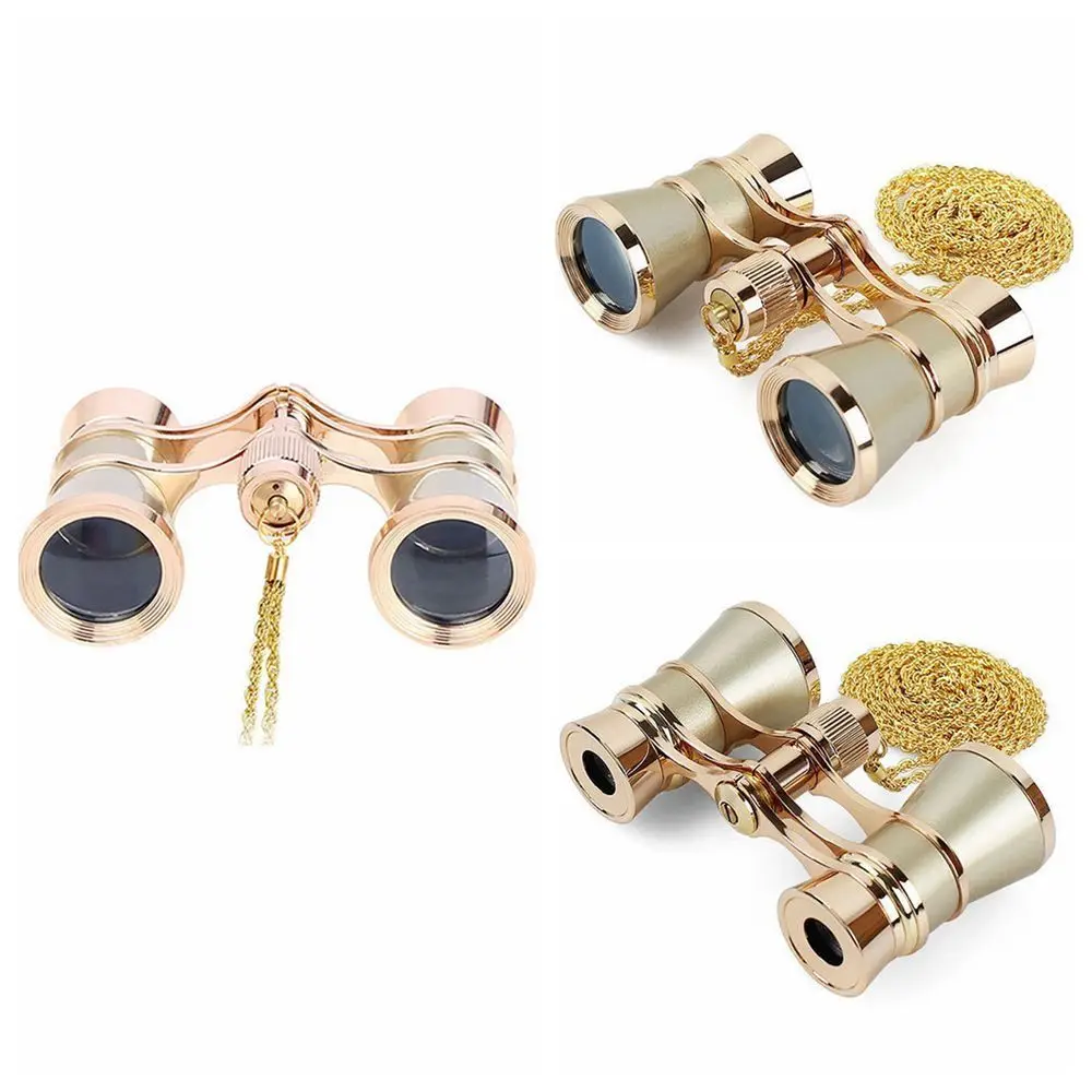 Fashion Portable Opera Glasses Binoculars 3 X 25 Vintage Theater Glasses Optical BK7 Compact Mini Binocula Sightseeing Travel
Fashion Portable Opera Glasses Binoculars 3 X 25 Vintage Theater Glasses Optical BK7 Compact Mini Binocula Sightseeing Travel