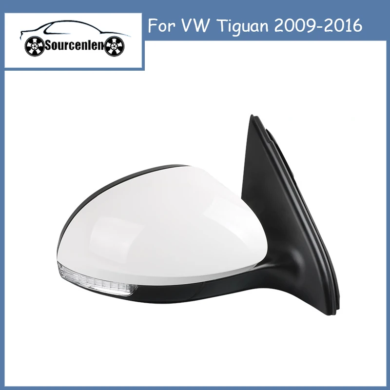 Зеркало заднего вида в сборе для VW Tiguan 2009-2016: корпус, рамка, стекло, указатель поворота
Зеркало заднего вида в сборе для VW Tiguan 2009-2016: корпус, рамка, стекло, указатель поворота