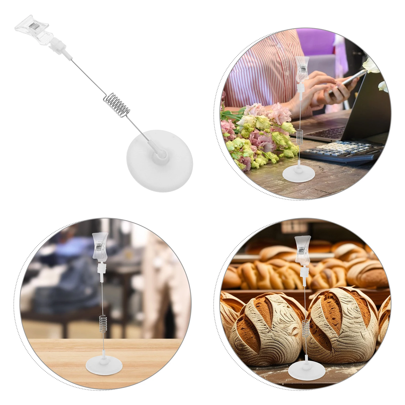 6 Pcs Clip On Disc Rack For Stores Supermarkets Price Card Display Reusable ABS Material Shelf Label Holder Signage ganizer
6 Pcs Clip On Disc Rack For Stores Supermarkets Price Card Display Reusable ABS Material Shelf Label Holder Signage ganizer