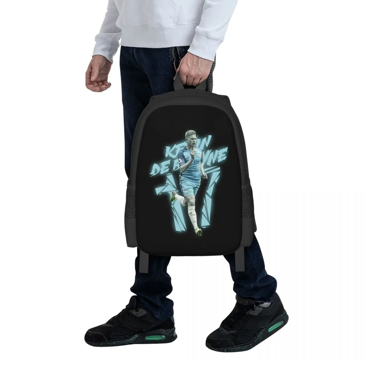 Kevin De Bruyne Design Student Backpack School Bag Hiking Travel Daypack for Men Women Fashion Bookbag Shoulder Bags
Kevin De Bruyne Design Student Backpack School Bag Hiking Travel Daypack for Men Women Fashion Bookbag Shoulder Bags
