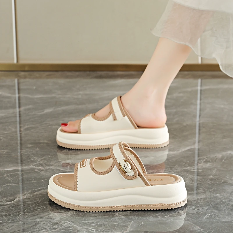 Summer New Arrival French Style Female Slides Soft Sole Non-slip Fashion Outdoor Slippers
Summer New Arrival French Style Female Slides Soft Sole Non-slip Fashion Outdoor Slippers