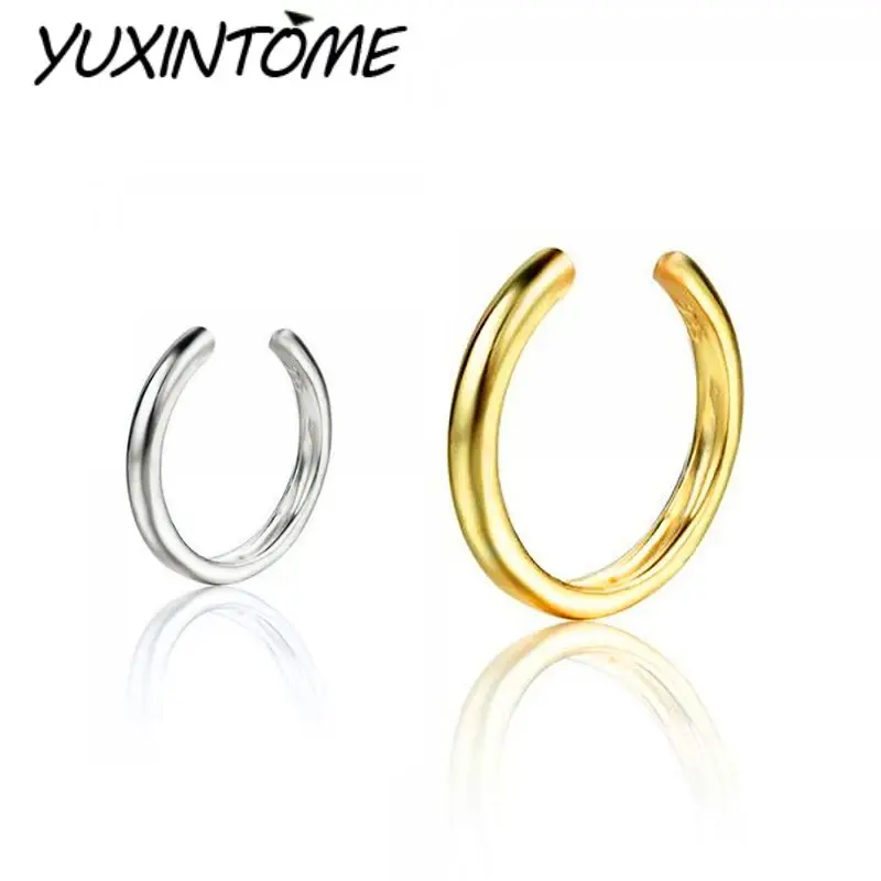 1PC French Simple Cold Style Plain Hoop 24K Gold Plated Ear Clips Without Piercing Women's Personalized Versatile Lazy Jewelry
1PC French Simple Cold Style Plain Hoop 24K Gold Plated Ear Clips Without Piercing Women's Personalized Versatile Lazy Jewelry