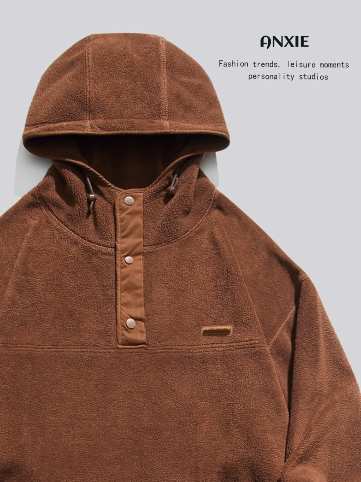 Anxie Hooded Jaet Autumn Winter Thiened Inner Layer Casual Street Sle for Men And Women Couples
Anxie Hooded Jaet Autumn Winter Thiened Inner Layer Casual Street Sle for Men And Women Couples
