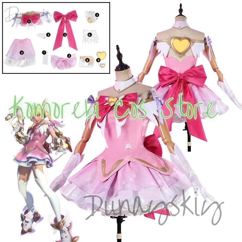 Juno Cosplay New Magical Girl Costume Halloween Party Sweet Lolita Dress Gloves Socks Prop Wig New Women Juno Uniform
Juno Cosplay New Magical Girl Costume Halloween Party Sweet Lolita Dress Gloves Socks Prop Wig New Women Juno Uniform