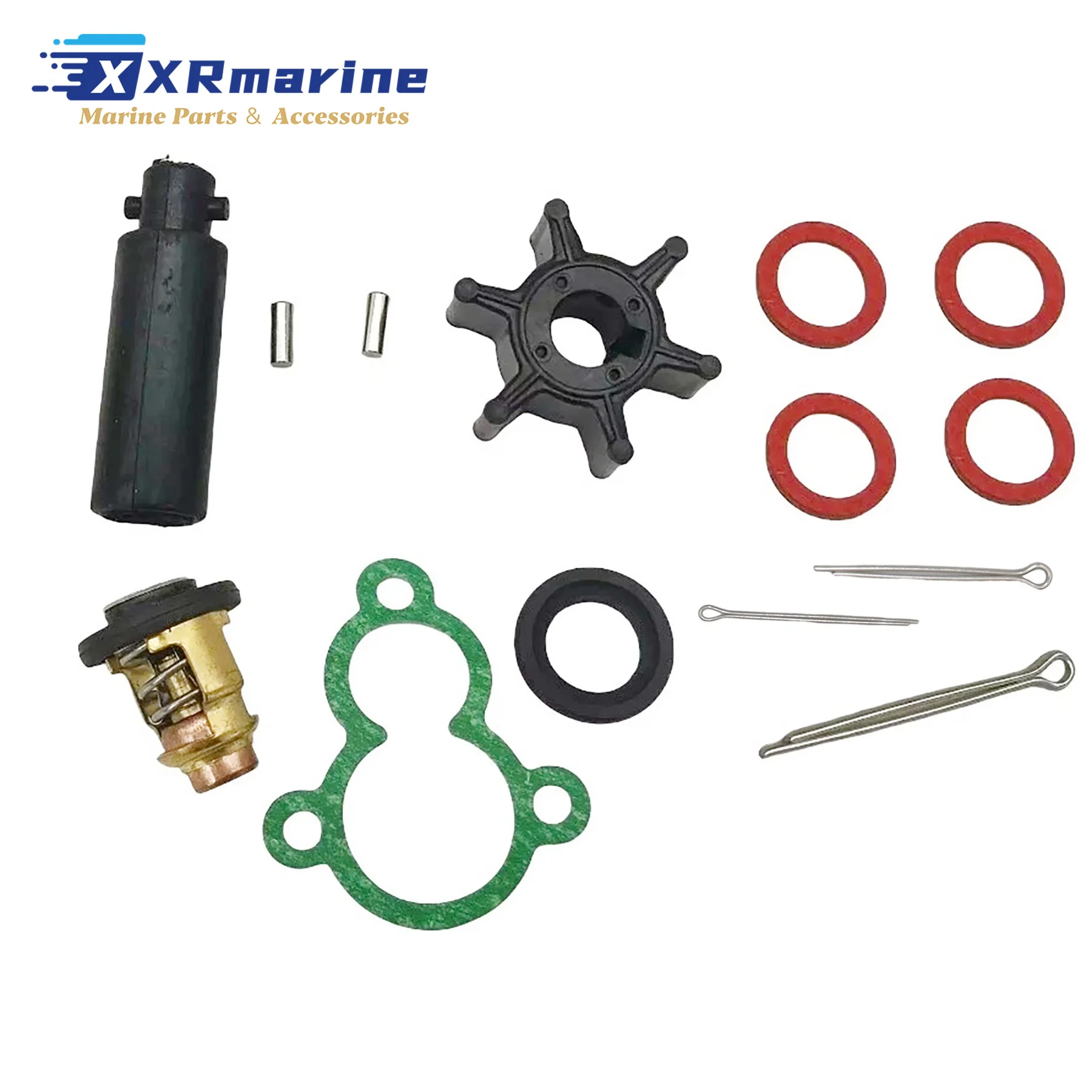 Fits Yamaha Maintenance Kit Outboard Water Pump Repair Kit 6L5-W0078-S with Thermostat 69M-12411-01 Cotter Pin 91490-25030-00
Fits Yamaha Maintenance Kit Outboard Water Pump Repair Kit 6L5-W0078-S with Thermostat 69M-12411-01 Cotter Pin 91490-25030-00