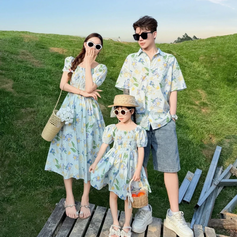 Family Vacation Matching Outfits for Brother Clothes Mom Daughter Smock Dress Coat Couples Dad Son Floral Shirt Korean Sister
Family Vacation Matching Outfits for Brother Clothes Mom Daughter Smock Dress Coat Couples Dad Son Floral Shirt Korean Sister