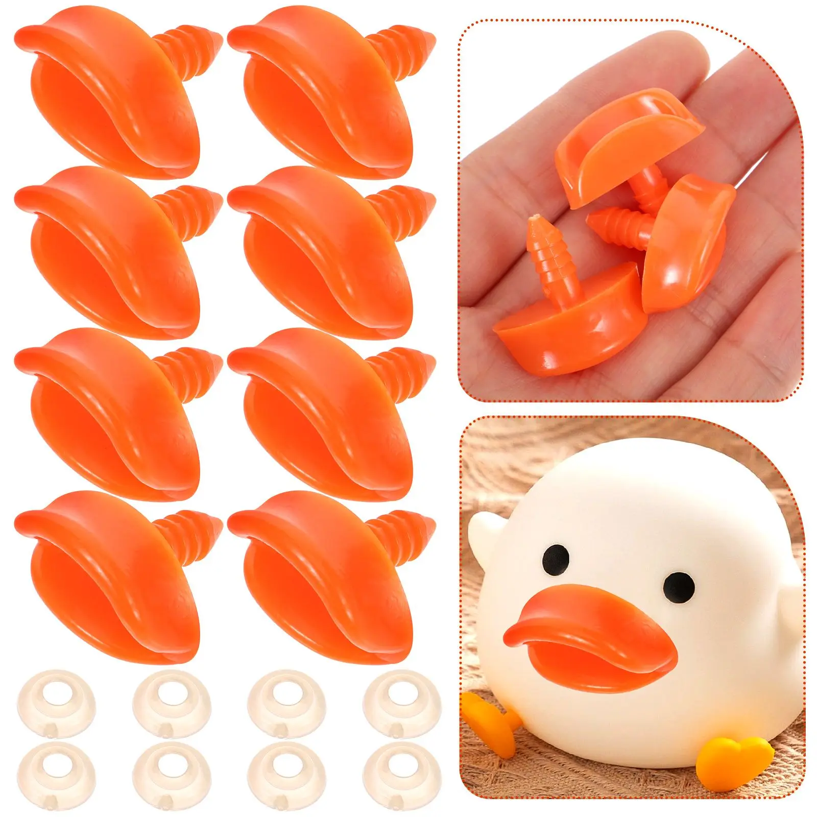 50 Pcs Beaks Little Duck Toy Mouth Decor For Diy Decorate Kids Craft Orange Dit Duck Mouth Kit Beak Accessories Toy Fake Inserts
50 Pcs Beaks Little Duck Toy Mouth Decor For Diy Decorate Kids Craft Orange Dit Duck Mouth Kit Beak Accessories Toy Fake Inserts