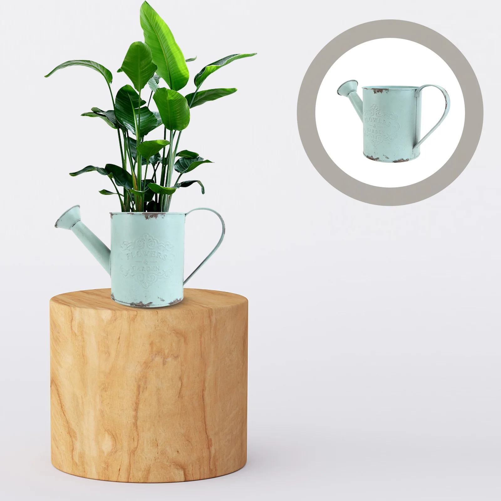 Floor Vase Plant Decor Retro Tin Fountain Dried Flower Bucket Arrangement Implement Vintage Iron 16x13cm Blue Flowerpot
Floor Vase Plant Decor Retro Tin Fountain Dried Flower Bucket Arrangement Implement Vintage Iron 16x13cm Blue Flowerpot