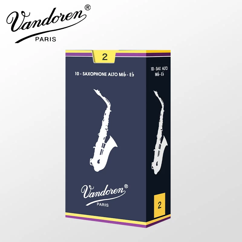 Французский саксофон Vandoren Eb Alto Tenor Soprano Blue Box No. 2 трости 2,5 3,0
Французский саксофон Vandoren Eb Alto Tenor Soprano Blue Box No. 2 трости 2,5 3,0