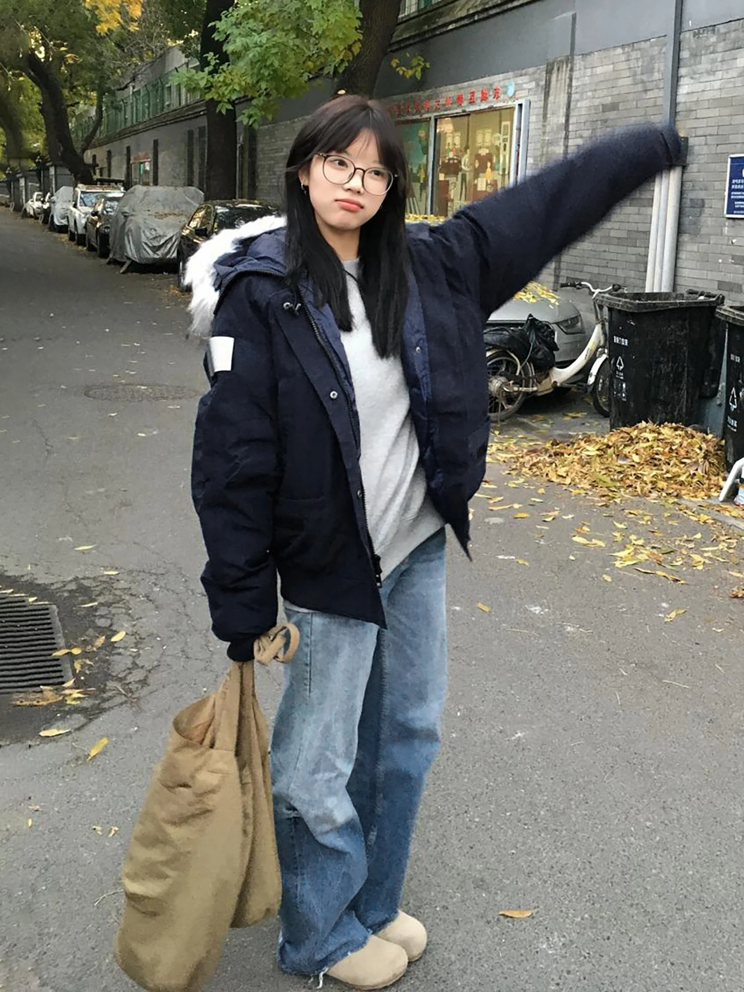 Parkas Real Fur Womens Autumn Distressed Reversible Classic Splice Easy Lacing Cargo Fleece-Padded Stretch Loose Warm-Keeping OL
Parkas Real Fur Womens Autumn Distressed Reversible Classic Splice Easy Lacing Cargo Fleece-Padded Stretch Loose Warm-Keeping OL