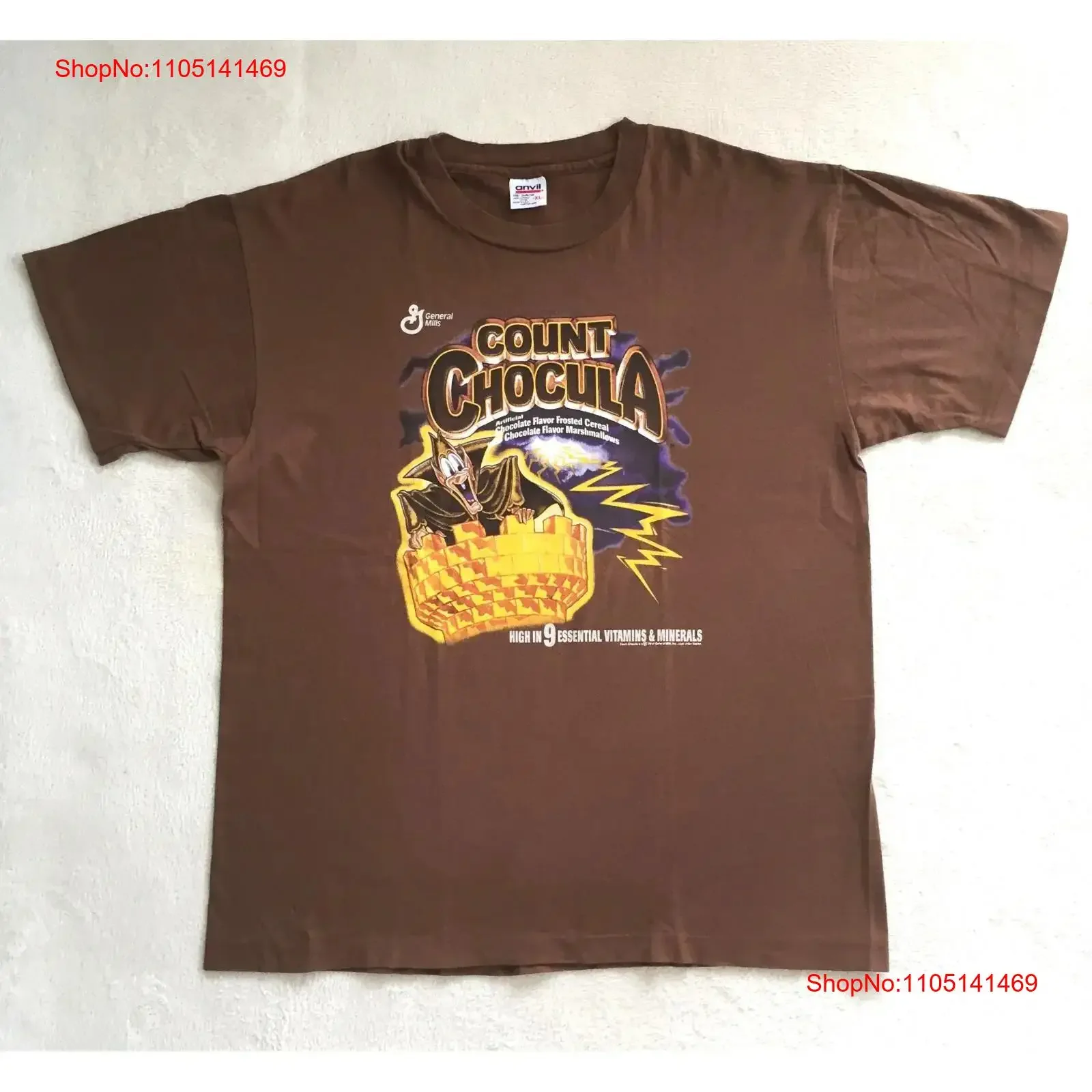 Винтажная футболка General Mills Count Chocula Monster cereal Franken berry 90-х годов, винтажная стираная универсальная модная удобная модная футболка 
Винтажная футболка General Mills Count Chocula Monster cereal Franken berry 90-х годов, винтажная стираная универсальная модная удобная модная футболка