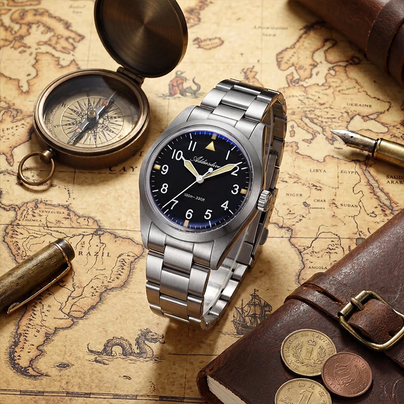 ADDIESDIVE Luxury Men Quartz Wristwatch VH31 Movement Bubble Glass Titanium Alloy Watches 100m Waterproof Super Luminous Watch
ADDIESDIVE Luxury Men Quartz Wristwatch VH31 Movement Bubble Glass Titanium Alloy Watches 100m Waterproof Super Luminous Watch