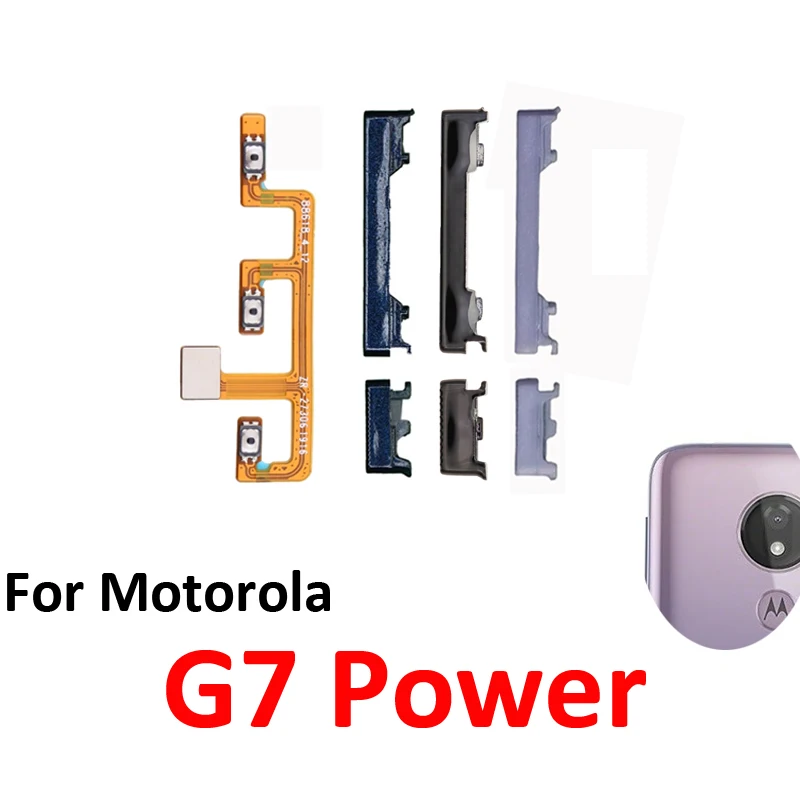 Phone Power Volume Button For Motorola Moto G7 Power New On Off Up Down Key Internal Flex Cable Repair Parts Black Blue Purple
Phone Power Volume Button For Motorola Moto G7 Power New On Off Up Down Key Internal Flex Cable Repair Parts Black Blue Purple
