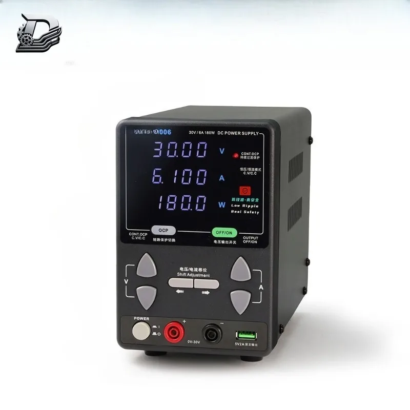 3006 regulated power supply 30V voltage 6A current high precision regulated power supply maintenance power supply
3006 regulated power supply 30V voltage 6A current high precision regulated power supply maintenance power supply
