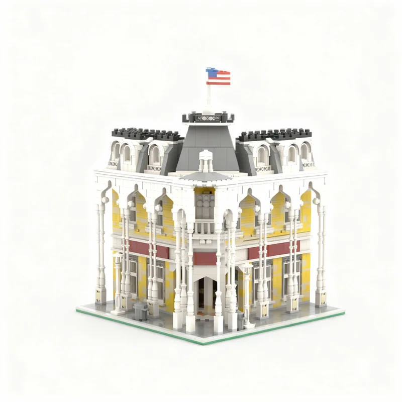 3142 детали MOC Delux Emporium City Edition: Модульная модель городского пейзажа, строительные блоки, конструктор, рождественские подарки, кирпичики для детей
3142 детали MOC Delux Emporium City Edition: Модульная модель городского пейзажа, строительные блоки, конструктор, рождественские подарки, кирпичики для детей