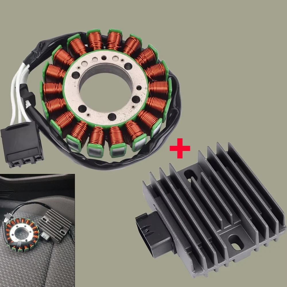 Stator Coil & Regulator Rectifier For Kawasaki Z800 ZR800 ABS / Z1000 ZR1000 / Ninja 1000 Z1000SX ZX1000 / ZR Z 1000 800 ABS
Stator Coil & Regulator Rectifier For Kawasaki Z800 ZR800 ABS / Z1000 ZR1000 / Ninja 1000 Z1000SX ZX1000 / ZR Z 1000 800 ABS