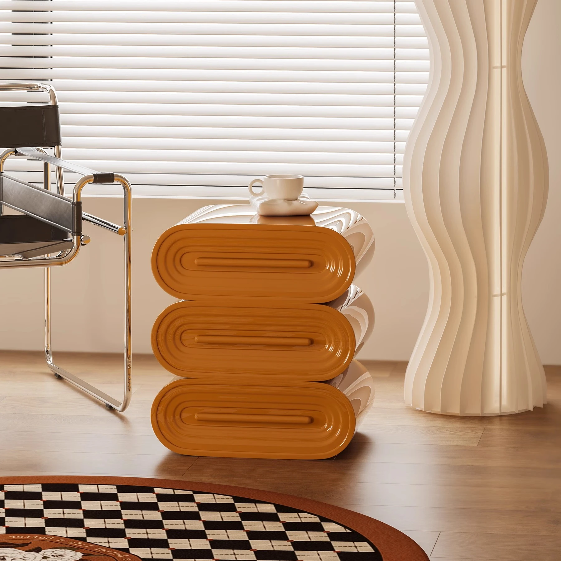 Three-layer chest bedside table bedside table sofa side cabinet
Three-layer chest bedside table bedside table sofa side cabinet