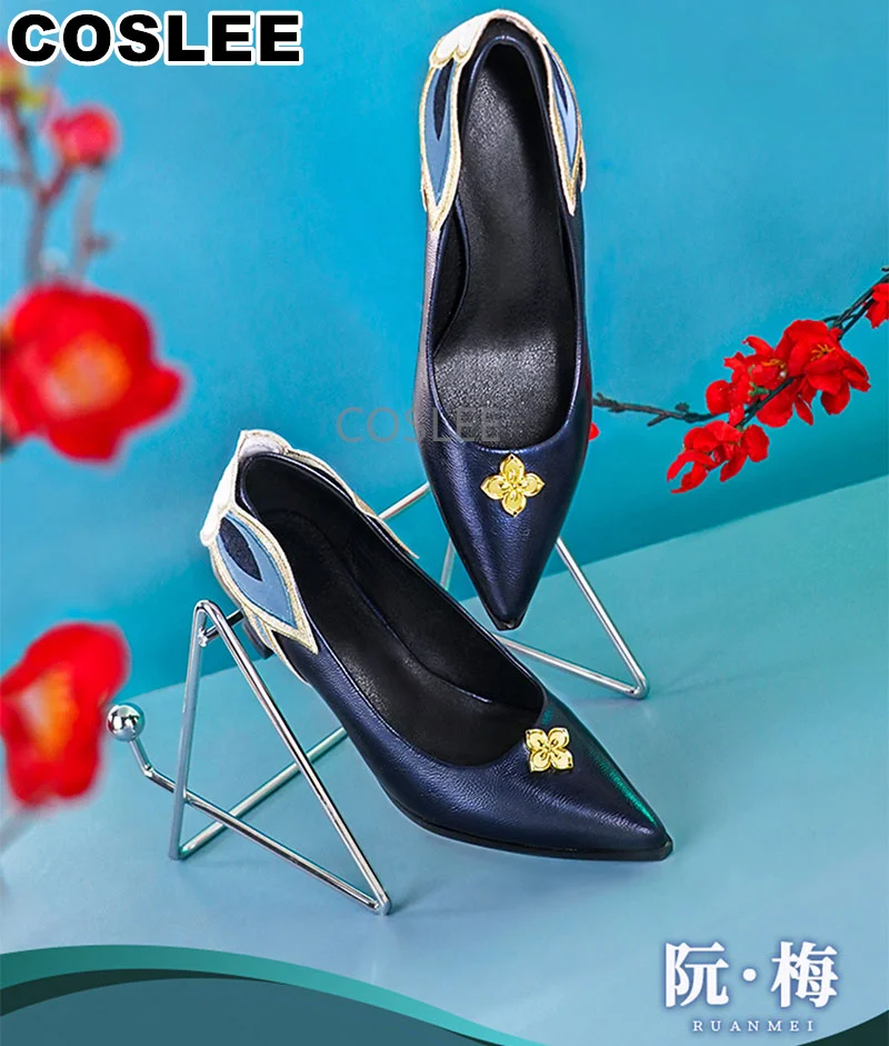 COSLEE Honkai: Star Rail Ruan Mei Shoes Cosplay High Heels Outfit Costume Used Accessories Hot Game
COSLEE Honkai: Star Rail Ruan Mei Shoes Cosplay High Heels Outfit Costume Used Accessories Hot Game