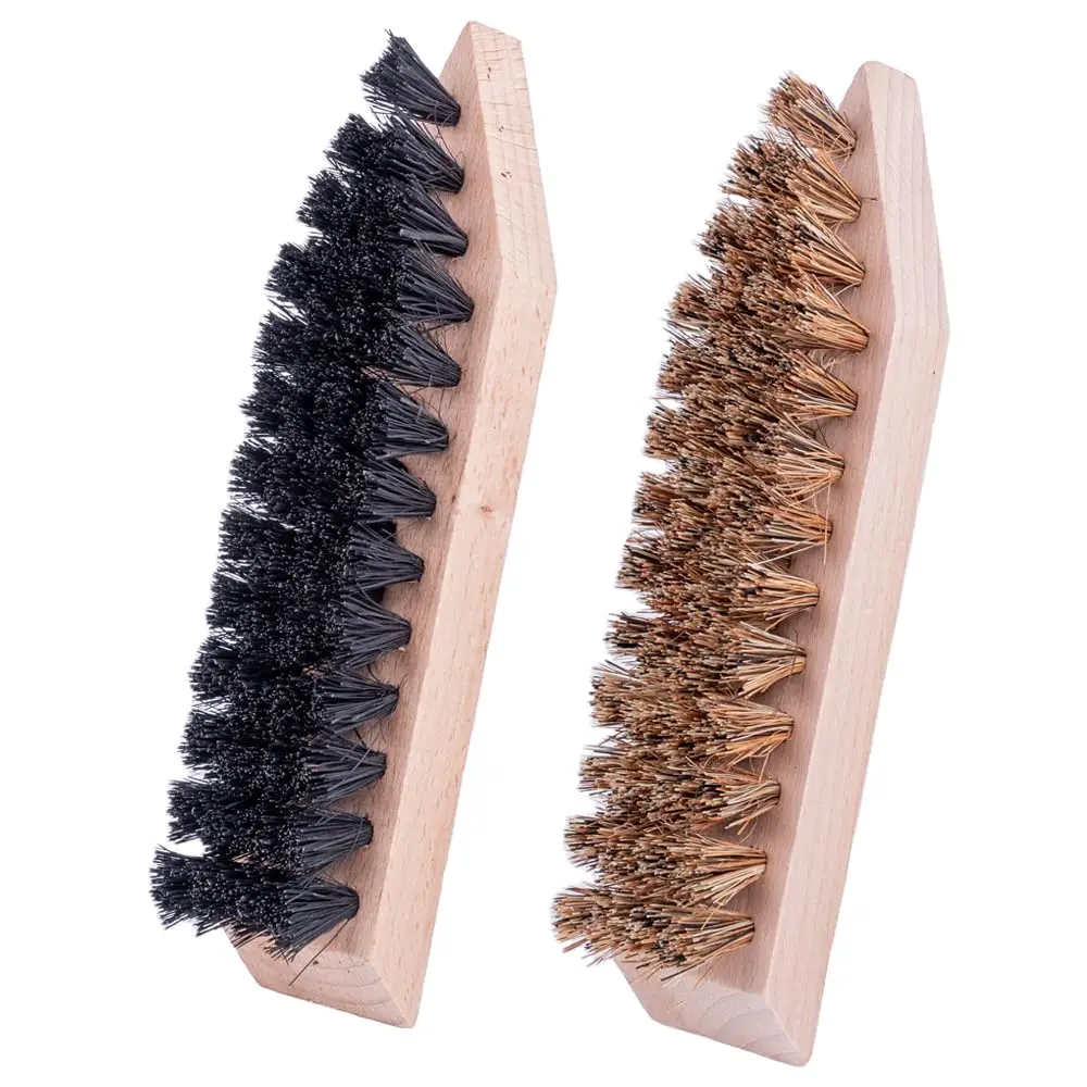 Hardwood Stiff Coco Bristle Shoe & Boot Cleaning Brush- Removes Tough Dirt & Debris (2 Pack)
Hardwood Stiff Coco Bristle Shoe & Boot Cleaning Brush- Removes Tough Dirt & Debris (2 Pack)