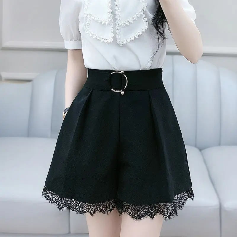 2026 Summer Women Black Lace Shorts for Collection, New Women's High Waisted Wide Leg
2026 Summer Women Black Lace Shorts for Collection, New Women's High Waisted Wide Leg