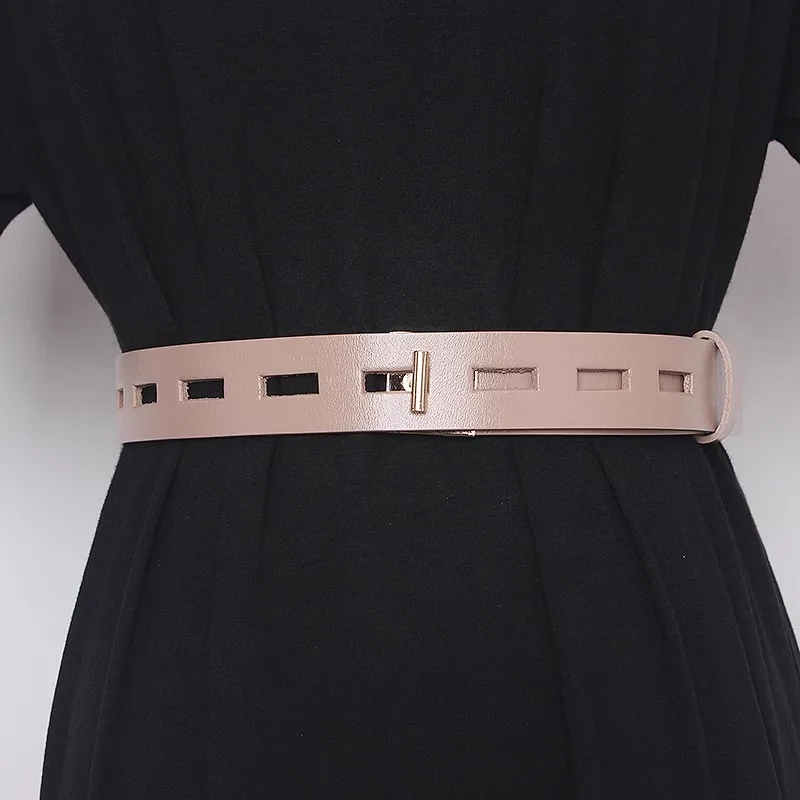 Women's Fashion Hollow Out Genuine Leather Corset Female Cummerbund Coat Waistband Dress Decration Narrow Belt J029
Women's Fashion Hollow Out Genuine Leather Corset Female Cummerbund Coat Waistband Dress Decration Narrow Belt J029