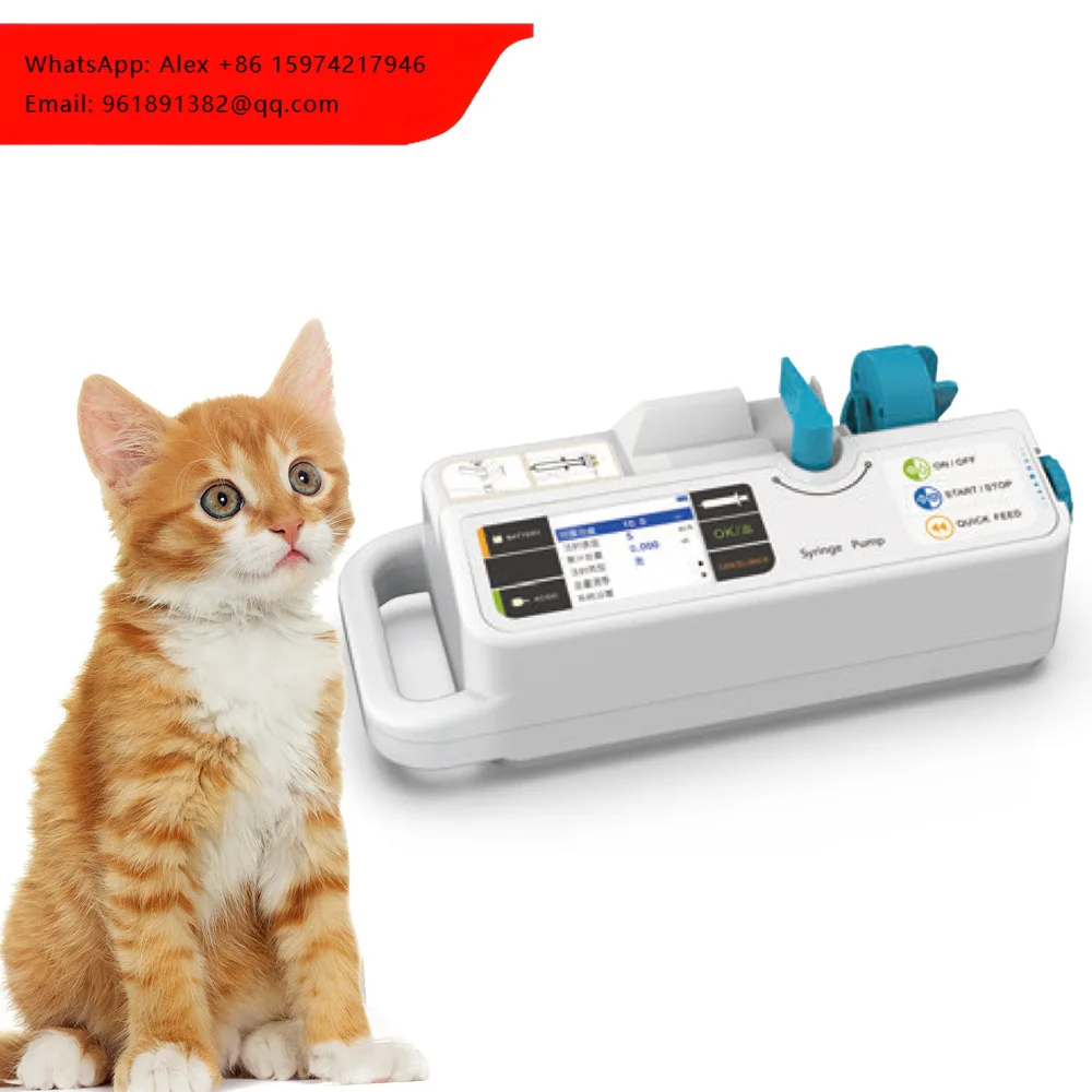 SP950VET Adjustable Veterinary Syringe Pump For Pet Animal Use 1.5L Capacity Durable Human Or Vet Use
SP950VET Adjustable Veterinary Syringe Pump For Pet Animal Use 1.5L Capacity Durable Human Or Vet Use