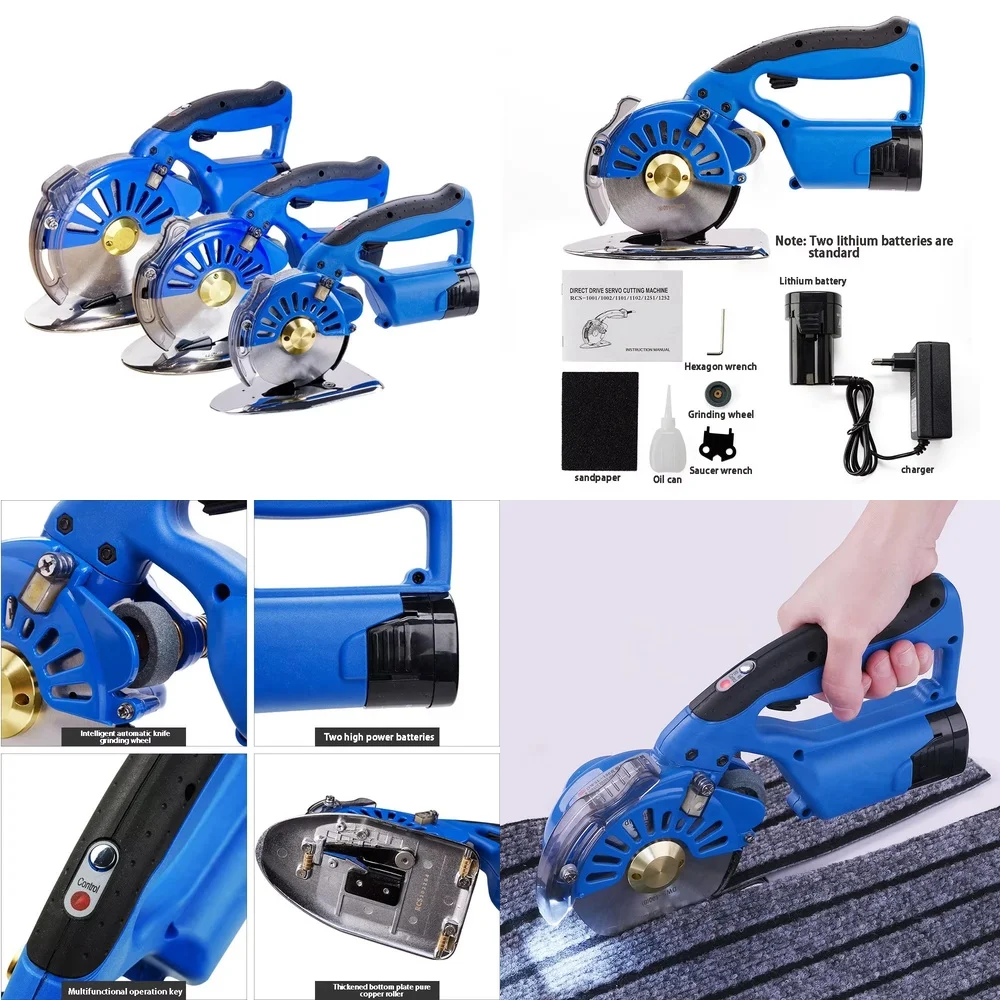 4 Inch Fabric Cutting Machine 5 Inch Handheld Electric Scissors for NEOBRISKEN 16.8V Lithium Battery Round Knife Cutting Tool
4 Inch Fabric Cutting Machine 5 Inch Handheld Electric Scissors for NEOBRISKEN 16.8V Lithium Battery Round Knife Cutting Tool