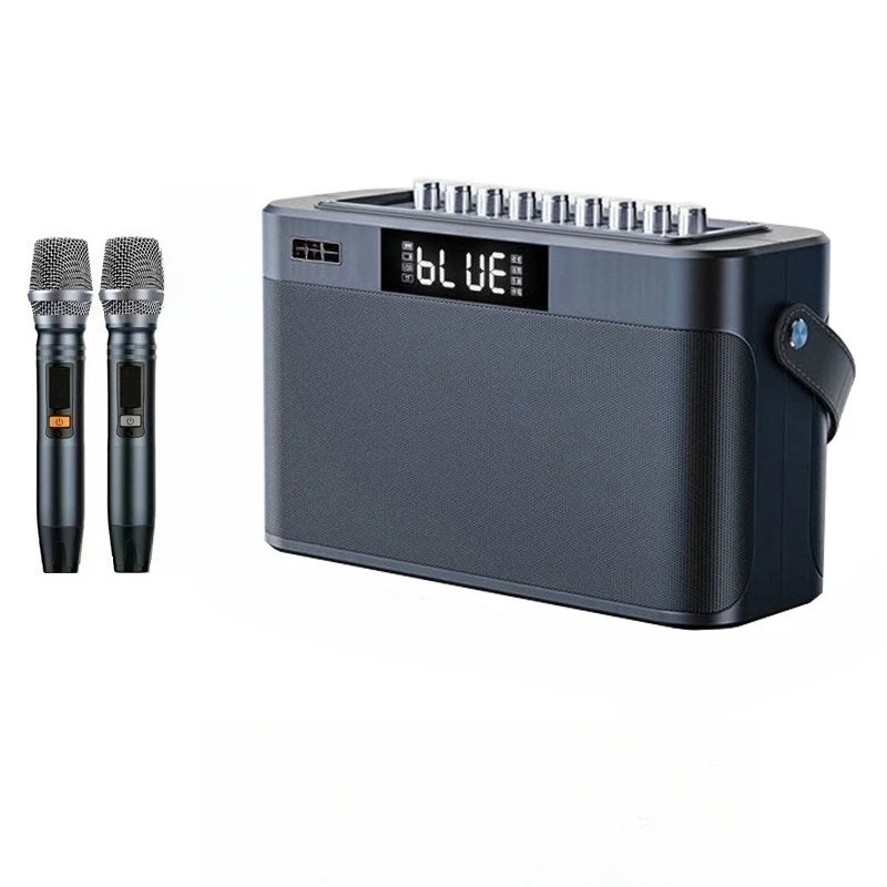 Bluetooth Speaker Wireless Microphone Square Dance Musical Instrument Playing Portable Outdoor Bluetooth Audio Subwoofer
Bluetooth Speaker Wireless Microphone Square Dance Musical Instrument Playing Portable Outdoor Bluetooth Audio Subwoofer