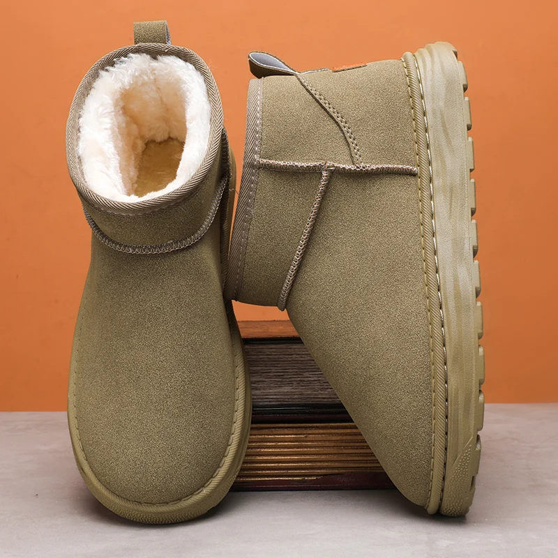 2025 зимние зимние ботинки для мужчин, новые модные австралийские ботинки 39-47, классические замшевые ботильоны высшего качества, теплая мужская обувь
2025 зимние зимние ботинки для мужчин, новые модные австралийские ботинки 39-47, классические замшевые ботильоны высшего качества, теплая мужская обувь