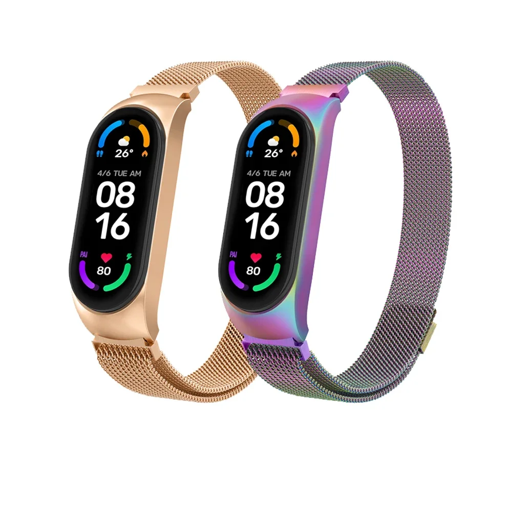 2pcs/lot Metal Strap For Xiaomi Mi Band 7 Watch Band Bracelet For Xiaomi Mi Band 7 Strap Wristband Stainless Steel Watchband
2pcs/lot Metal Strap For Xiaomi Mi Band 7 Watch Band Bracelet For Xiaomi Mi Band 7 Strap Wristband Stainless Steel Watchband