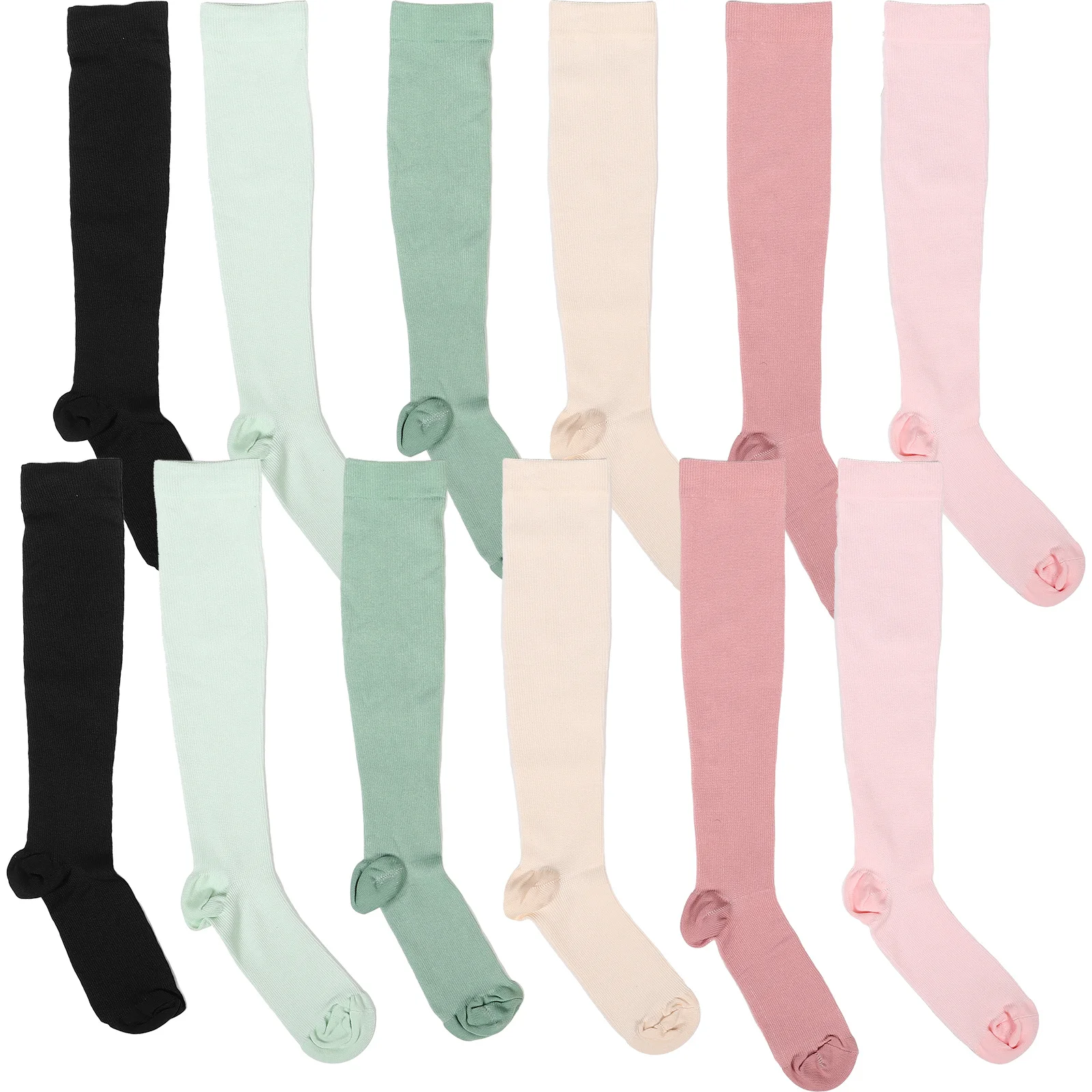 6Pairs Sports Compression Socks Men Women Running Cycling Football Training Warm Up Injury Prevention Thick Comfortable
6Pairs Sports Compression Socks Men Women Running Cycling Football Training Warm Up Injury Prevention Thick Comfortable