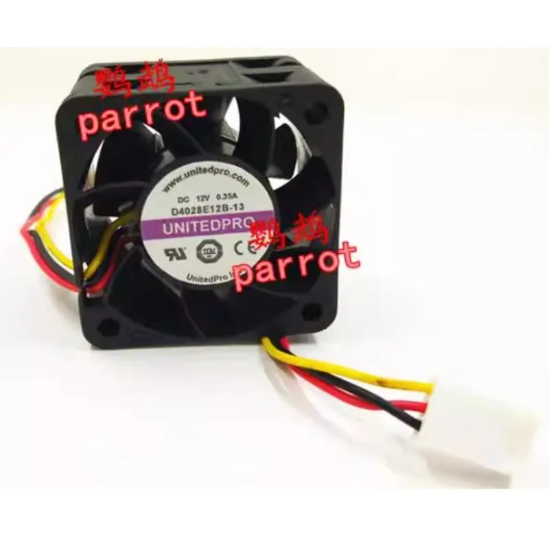 New Cooler Fan for UNITEDPRO D4028E12B-13 12V 0.35A 4028 4CM Server Fan
New Cooler Fan for UNITEDPRO D4028E12B-13 12V 0.35A 4028 4CM Server Fan