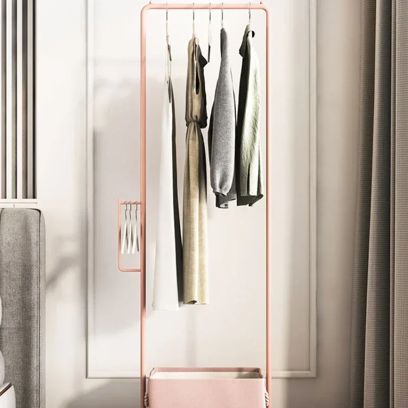 Stylish Floor-Standing Clothes Rack Bedroom Garment Storage Balcony Drying Hanger Multi-Functional Coat Rack
Stylish Floor-Standing Clothes Rack Bedroom Garment Storage Balcony Drying Hanger Multi-Functional Coat Rack