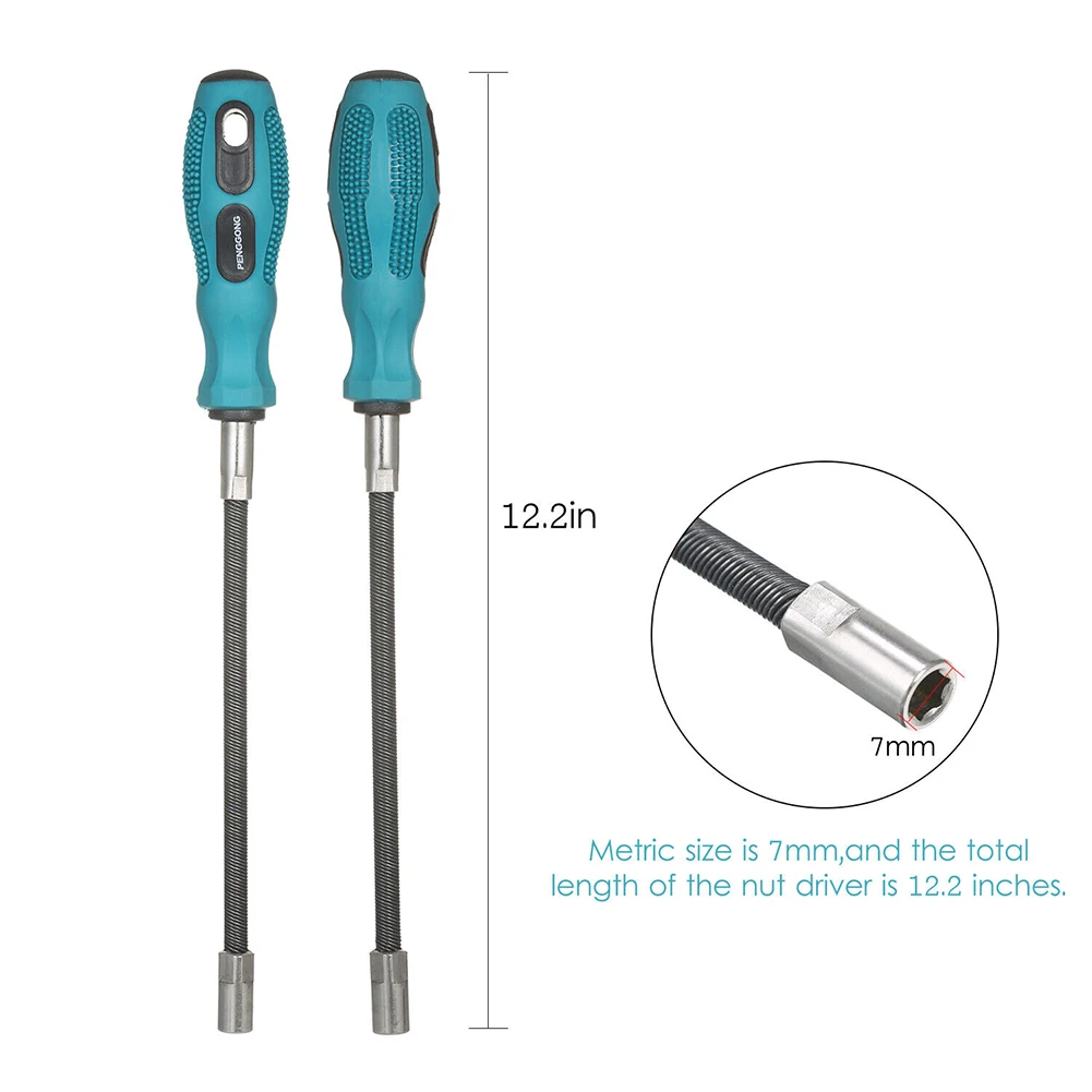 Driver Hose Clamp Driver Screwdriver Car Accessories Flex Socket Flexible Hose Clamp Driver Flexible Nut Driver
Driver Hose Clamp Driver Screwdriver Car Accessories Flex Socket Flexible Hose Clamp Driver Flexible Nut Driver