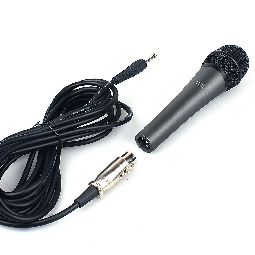 Professional Cardioid Vocal Mic with 19.68ft XLR Cable Mike for Karaoke Dynamic Karaoke Microphone
Professional Cardioid Vocal Mic with 19.68ft XLR Cable Mike for Karaoke Dynamic Karaoke Microphone