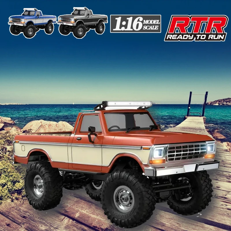 1:16 HBToys RC Car R1611 4x4 Off-Road Full Functionality Alloy Drive Shaft with Realistic LED Roof Light RC Crawler Vehicle
1:16 HBToys RC Car R1611 4x4 Off-Road Full Functionality Alloy Drive Shaft with Realistic LED Roof Light RC Crawler Vehicle