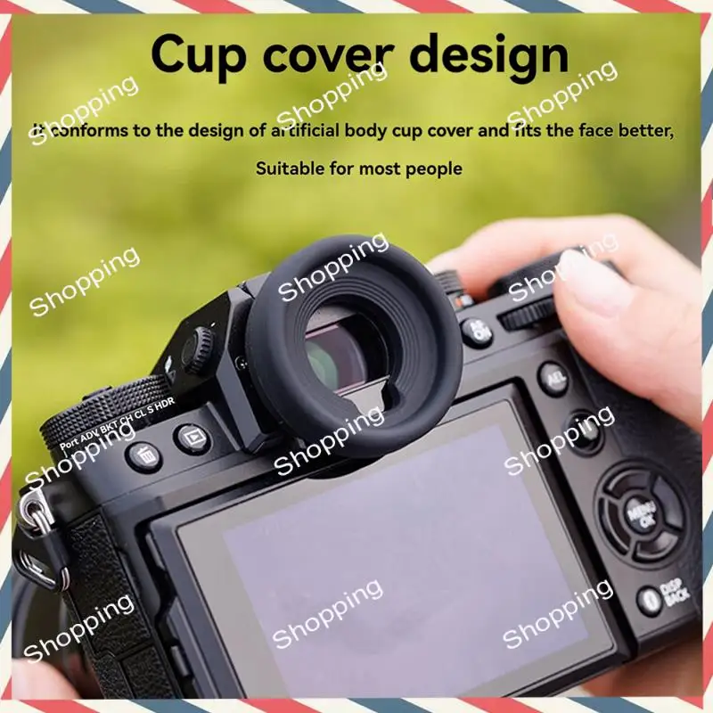 M20K Silicone Round Eyecup Viewfinder For Fujifilm Cameras Compatible With GFX100 II, GFX100S, GFX50S II, X-H2S, X-T5
M20K Silicone Round Eyecup Viewfinder For Fujifilm Cameras Compatible With GFX100 II, GFX100S, GFX50S II, X-H2S, X-T5