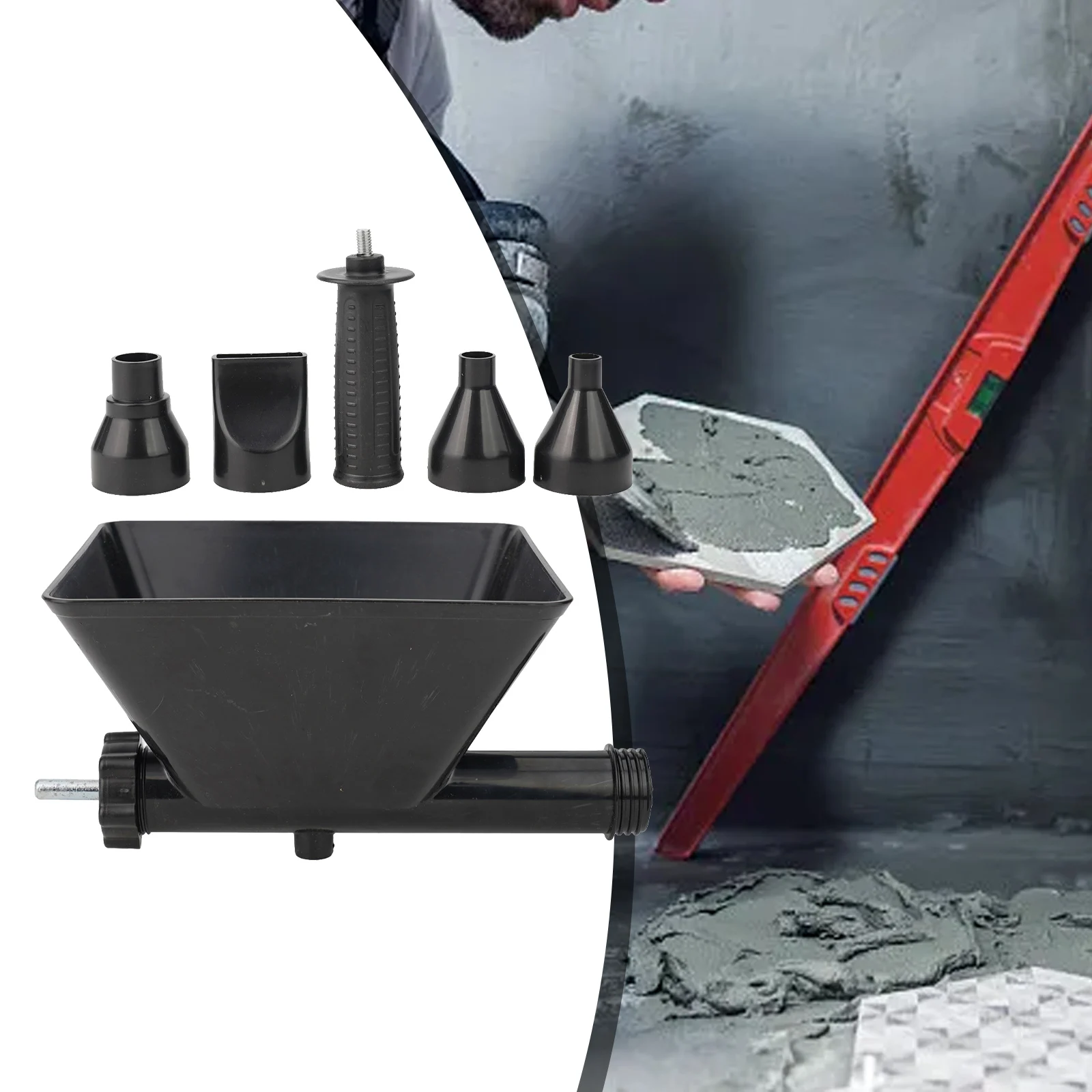 Specifications Unused With Nozzles Automatic Grout Tuck Pointing Cement Caulking Tool Automatic Grout Tuck Pointing
Specifications Unused With Nozzles Automatic Grout Tuck Pointing Cement Caulking Tool Automatic Grout Tuck Pointing