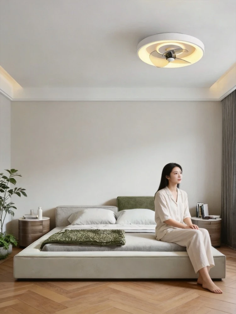 220V Modern Round Integrated Ceiling Fan Light Stylish Silent Fan Lamp For Bedroom Dining Room
220V Modern Round Integrated Ceiling Fan Light Stylish Silent Fan Lamp For Bedroom Dining Room