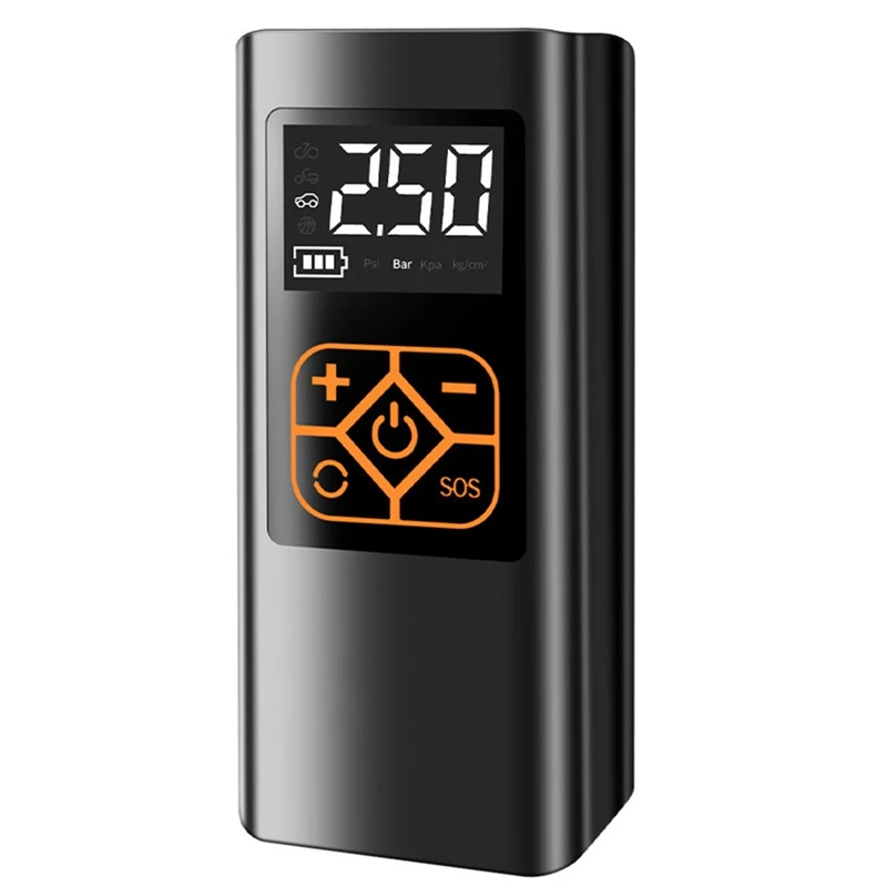 Car Air Pump Portable Car Air Compressor 4000Mah Digital Display Electric Tire Inflator Pump For Motorcycle Bicycle Boat Durable
Car Air Pump Portable Car Air Compressor 4000Mah Digital Display Electric Tire Inflator Pump For Motorcycle Bicycle Boat Durable