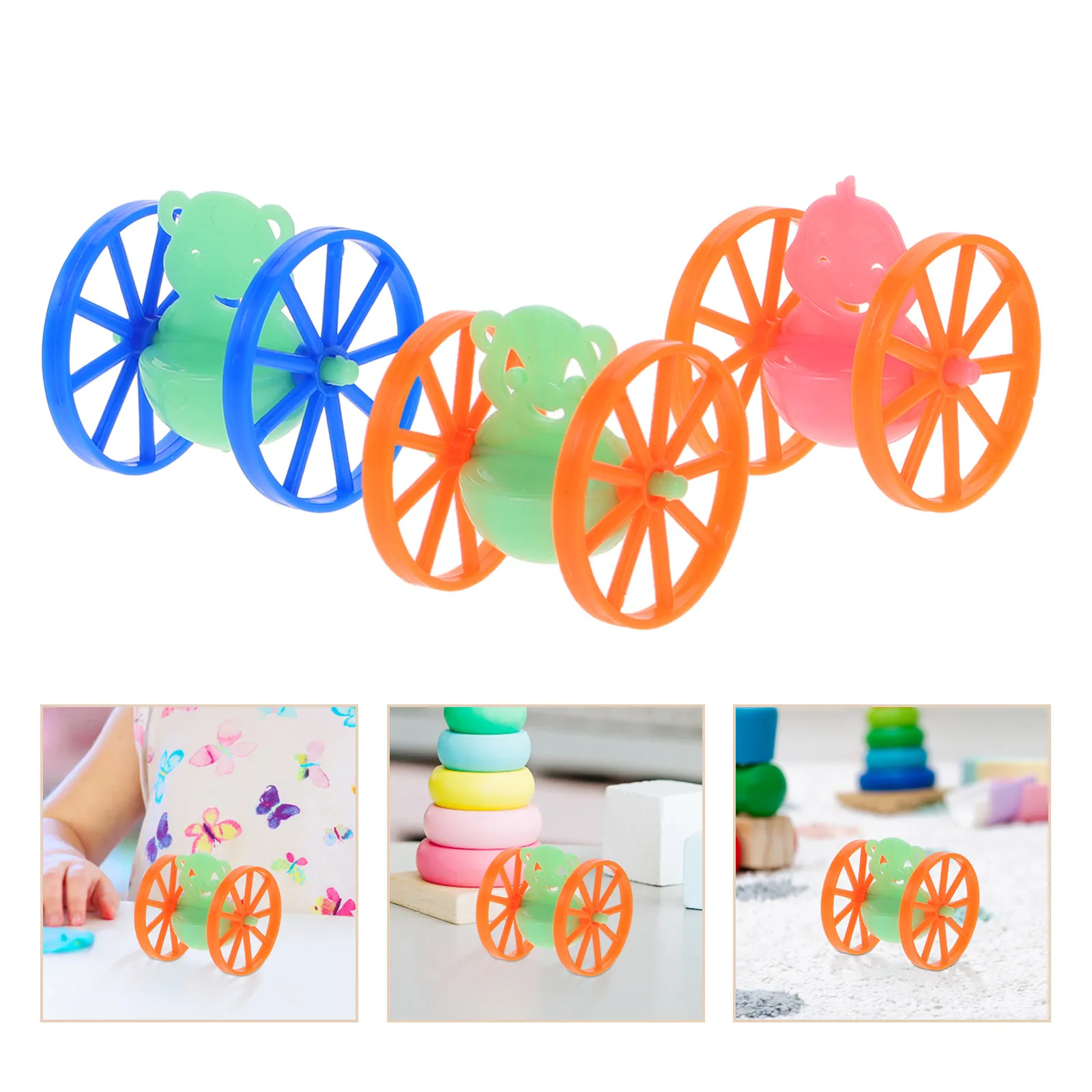 50Pcs Cartoon Wheeled Tumbler Fun Rolling Desktop Decors Home Office Leisure Funny Creative Tabletop Gathering
50Pcs Cartoon Wheeled Tumbler Fun Rolling Desktop Decors Home Office Leisure Funny Creative Tabletop Gathering
