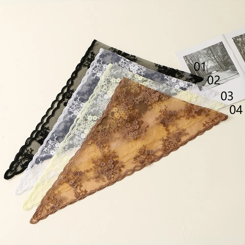 Elegant Fake Collar Lace Scarf Veil Headband Cape Cloak Flower Scarves Wraps Scarf Accessories Lace Triangle Scarf Women
Elegant Fake Collar Lace Scarf Veil Headband Cape Cloak Flower Scarves Wraps Scarf Accessories Lace Triangle Scarf Women