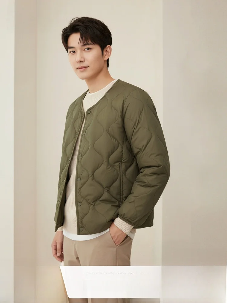 Snow Flying 2026 Spring Autumn Men's Short round Neck down Underwear Versatile Thin Fashion Japanese Style Inner Core Busines...
Snow Flying 2026 Spring Autumn Men's Short round Neck down Underwear Versatile Thin Fashion Japanese Style Inner Core Busines...