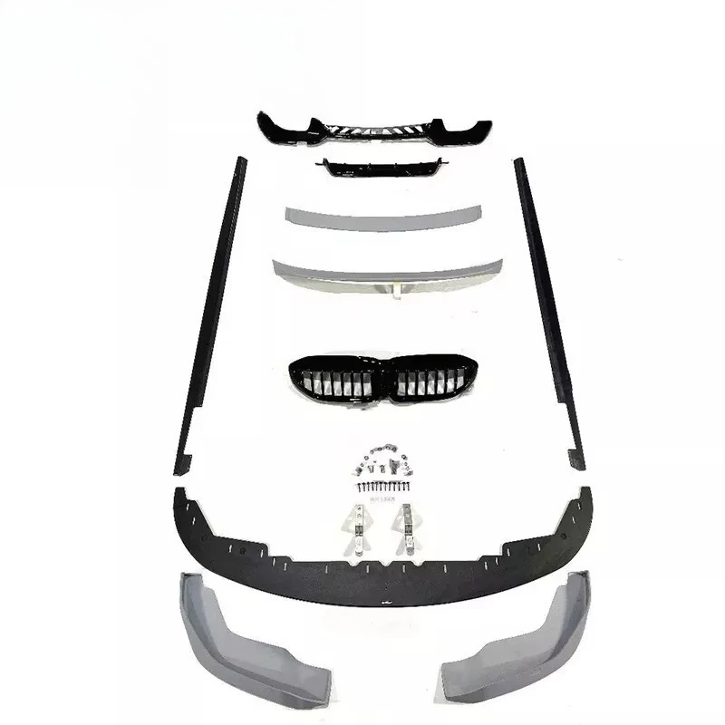 AC Style PP Body Kit for 2020 Year Famous Car 3 Series G20 - Rear Wing Roof Spoiler Grille Side Skirts Upgrade
AC Style PP Body Kit for 2020 Year Famous Car 3 Series G20 - Rear Wing Roof Spoiler Grille Side Skirts Upgrade